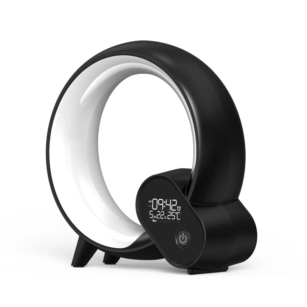 Sunrise Alarm Clock with Bluetooth Speaker, Digital Display & Colorful Atmosphere Light – Intelligent Wake-Up Light
